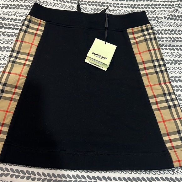 Burberry Other - 🤎Vintage Check Panel Cotton A-line Skirt